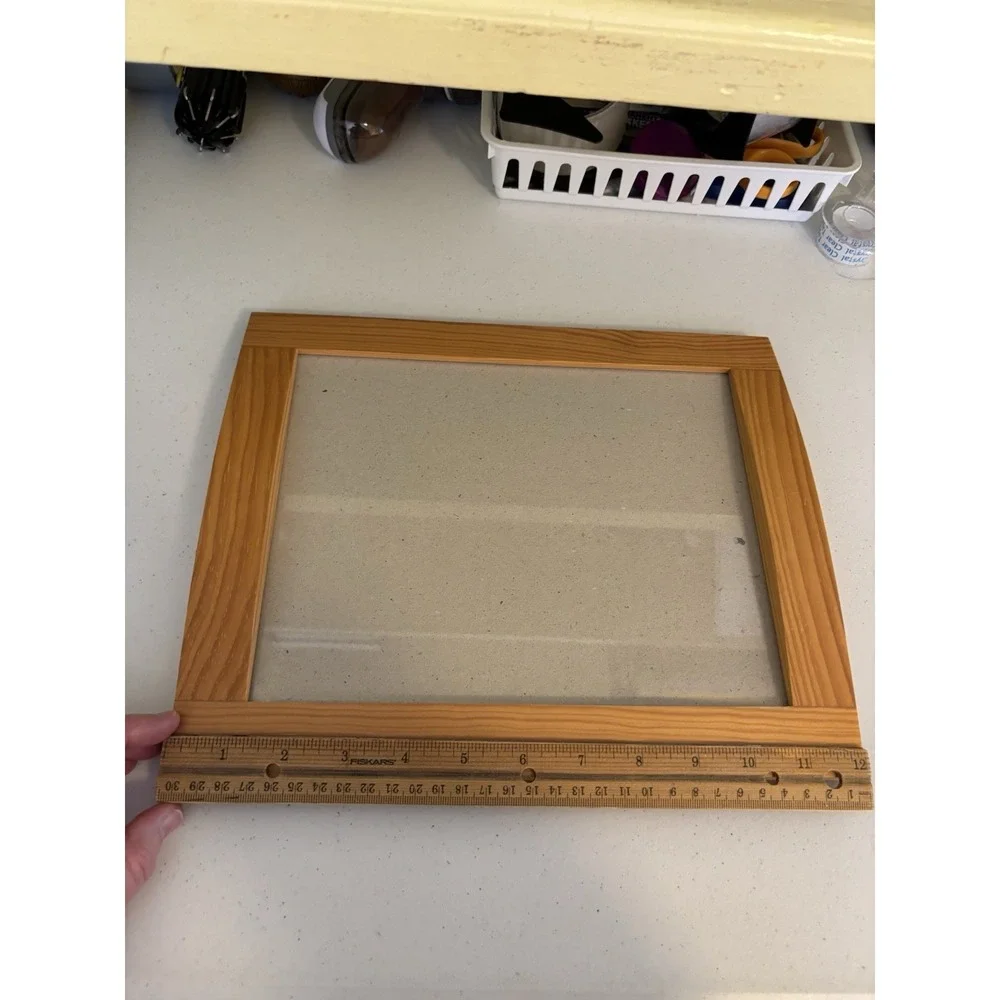 Y2K Wood Frame Fits 8x10 Photo Natural by Dennis Daniels Co. Pine Grain